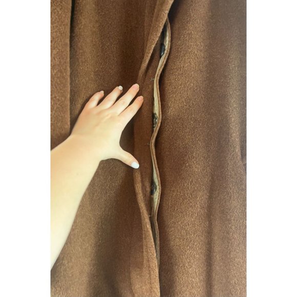 Authentic Vintage Burberrys of London Alpaca Wool Swing Coat Woman's Size 12 - Picture 8 of 16